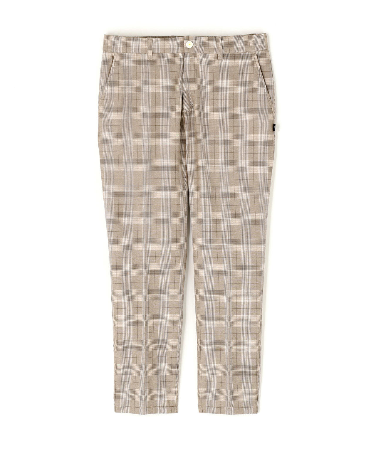 グレンチェック柄 ワイド テーパード ロングパンツ (MENS) | new