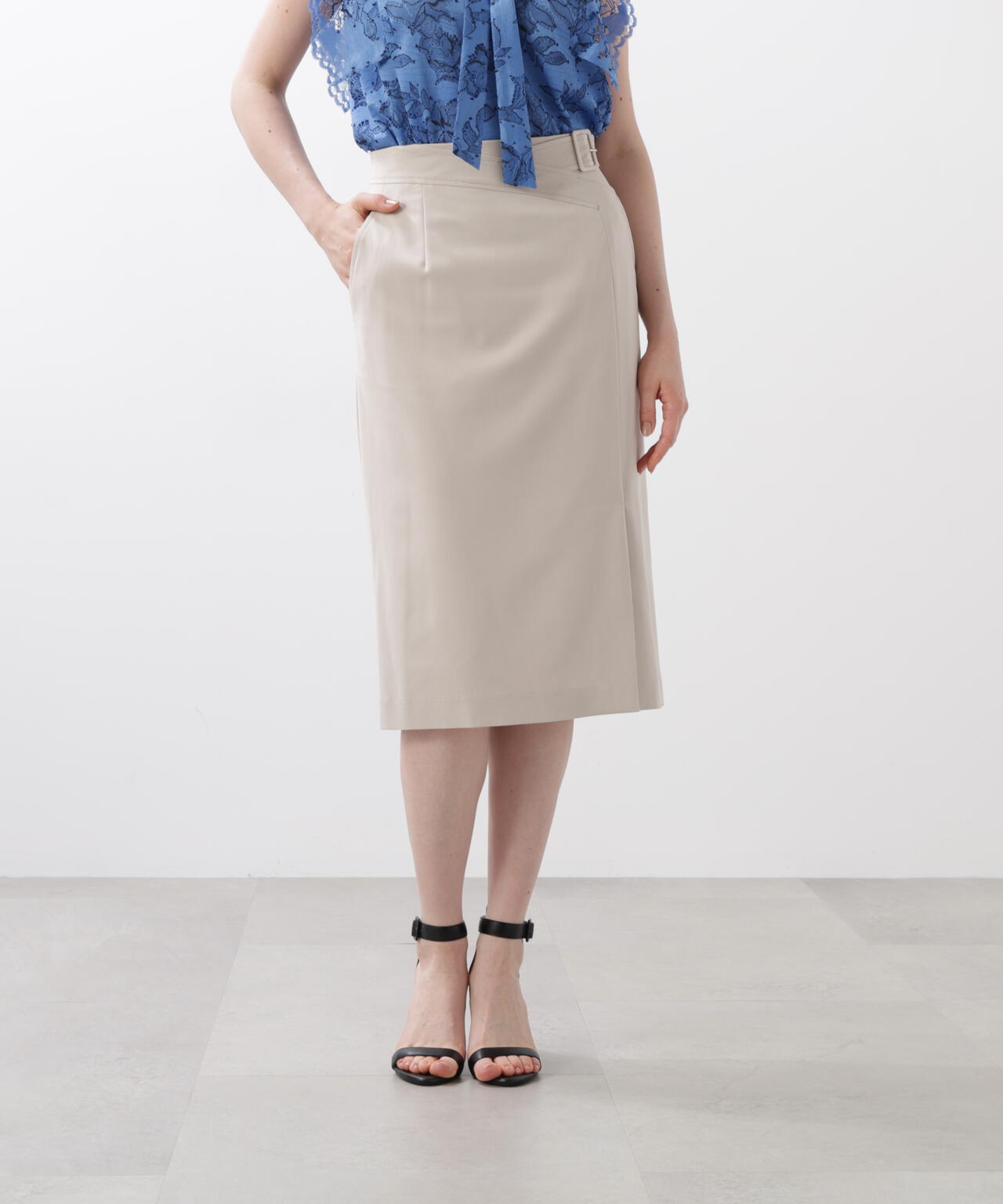 クロスベルトタイトスカート | PINKY&DIANNE（ピンキー&ダイアン