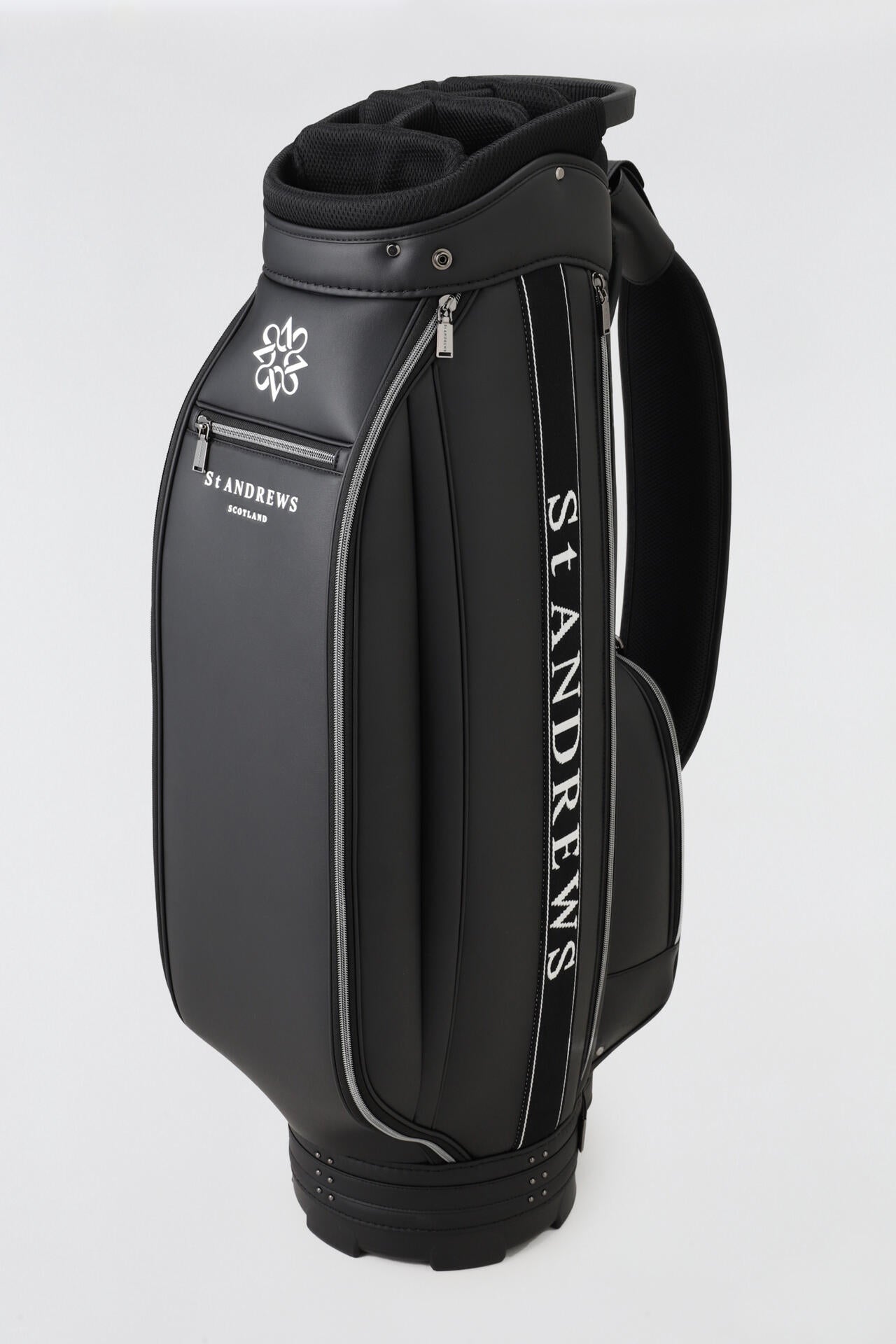 9.0インチ スリムカート型ジャガードロゴテープキャディバッグ (46