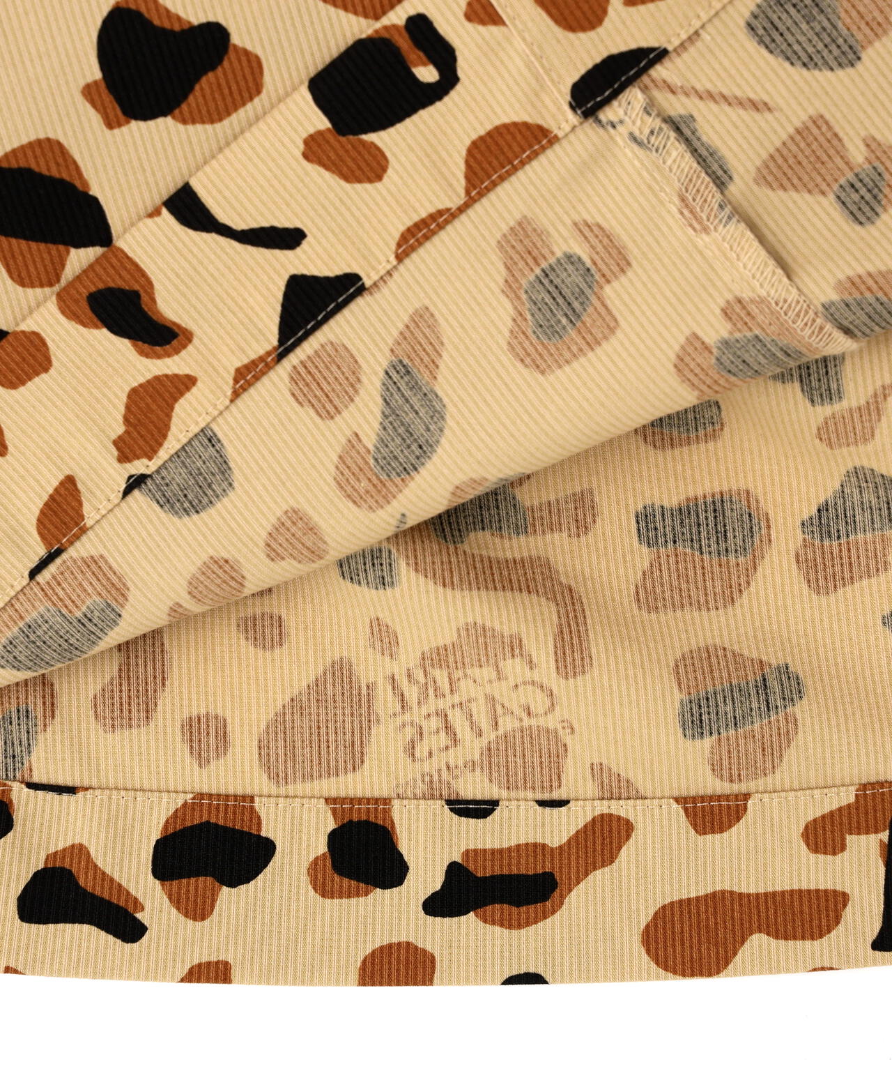 Pe/Cストレッチコードレーン スカート ＜ヒョウ柄＞ | PEARLY GATES