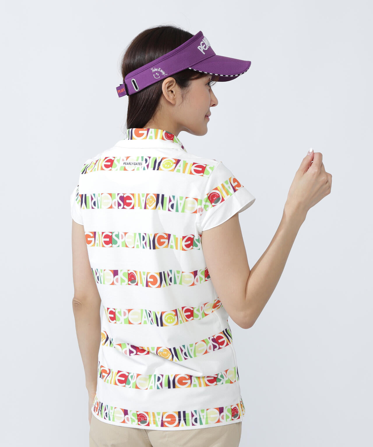 ビオニコシールボーダー半袖ポロシャツ | PEARLY GATES（パーリー