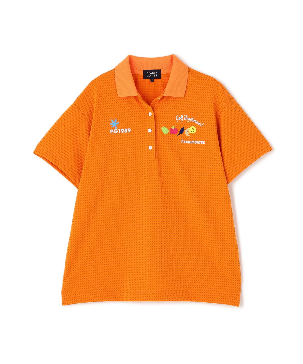 Pe格子サッカー半袖ポロシャツ ＜Relaxシリーズ＞ | PEARLY GATES