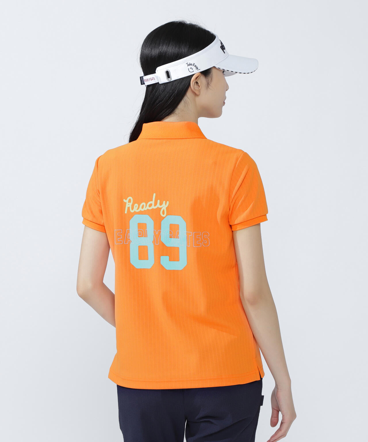 裏カノコストライプ調半袖ポロシャツ | PEARLY GATES（パーリーゲイツ