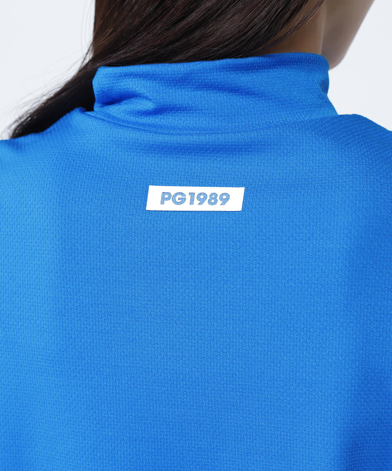 ベア疑似メッシュ半袖モックネックカットソー | PEARLY GATES