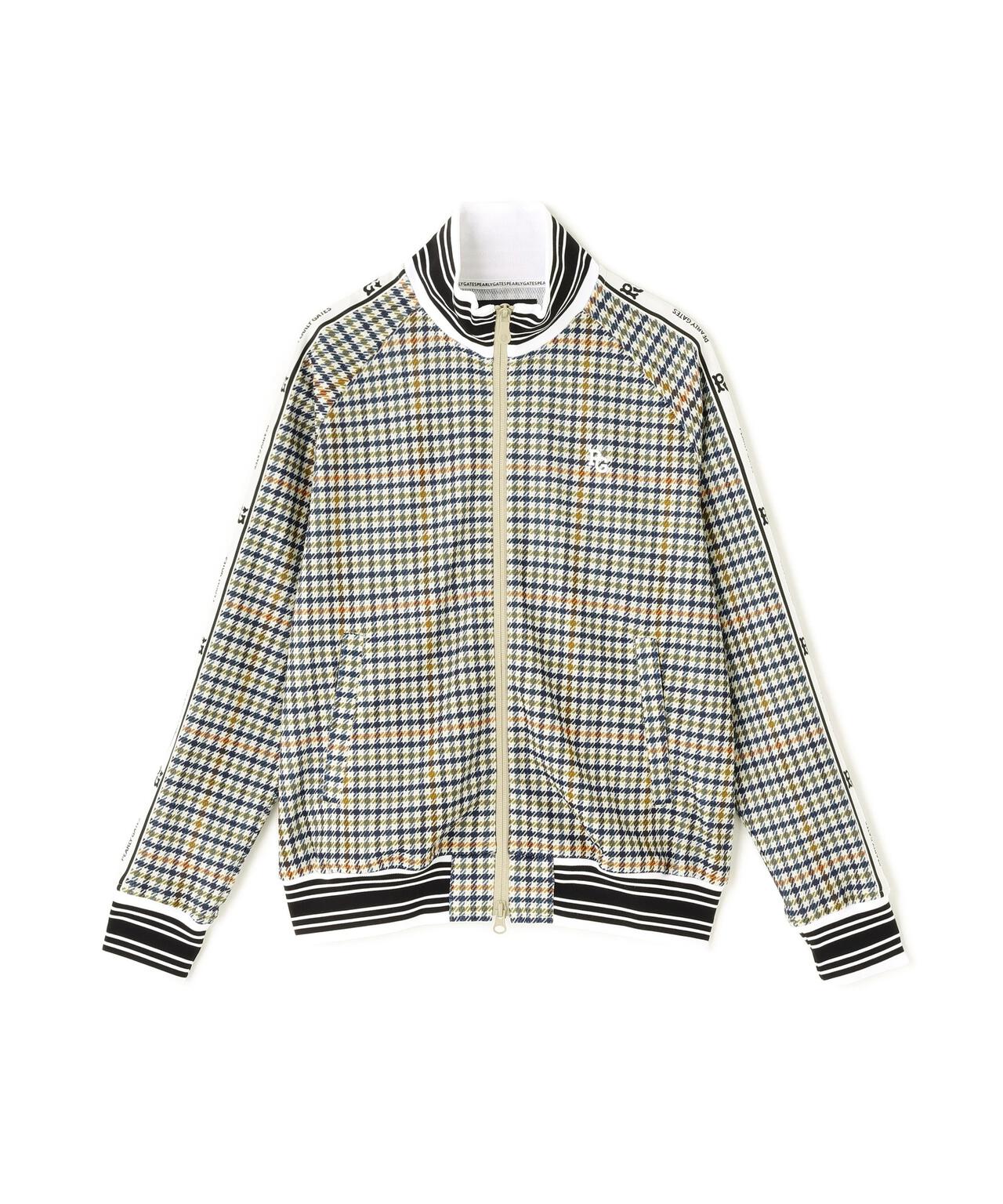 Peストレッチメッシュフルジップジャケット ＜ガンクラブチェック柄