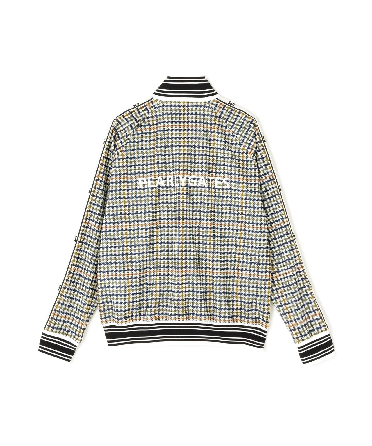 Peストレッチメッシュフルジップジャケット ＜ガンクラブチェック柄