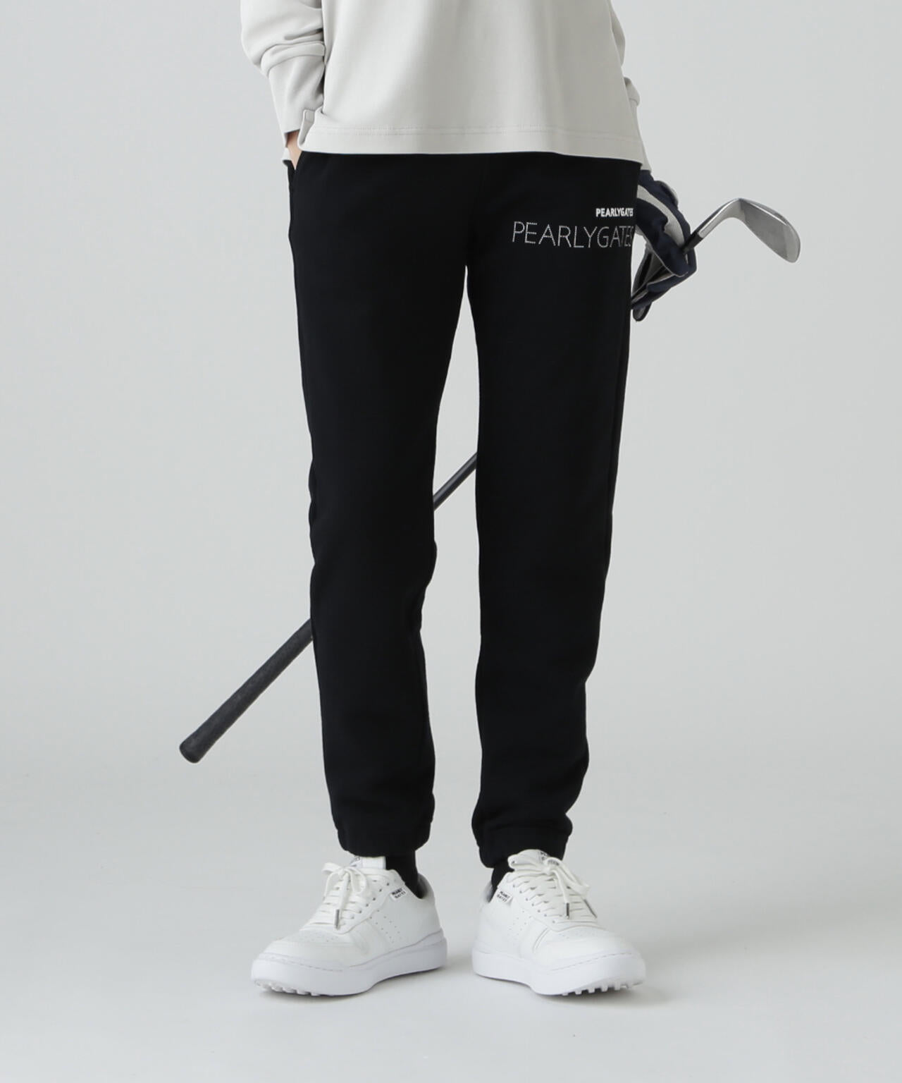 ジグザグ裏毛ジャガードジョガーパンツ | PEARLY GATES（パーリー