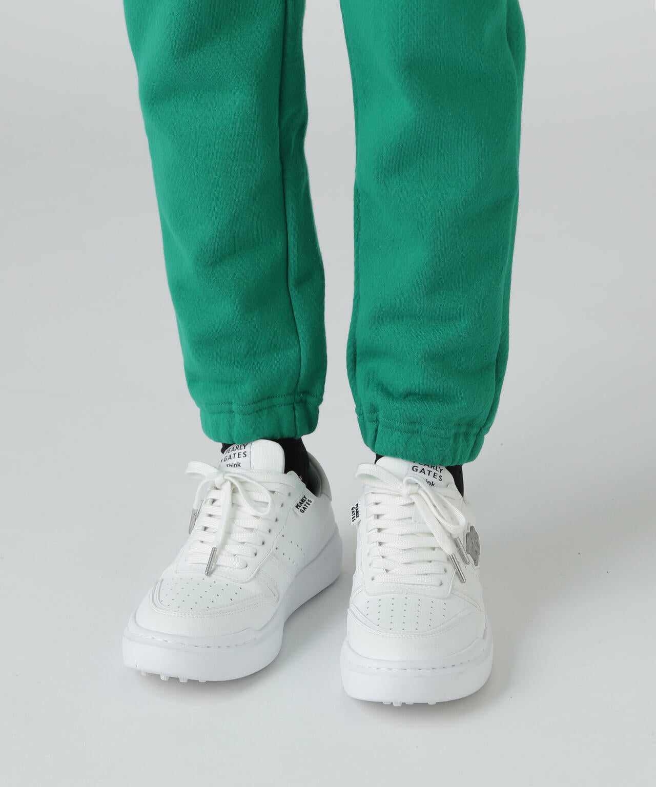 ジグザグ裏毛ジャガードジョガーパンツ | PEARLY GATES（パーリー