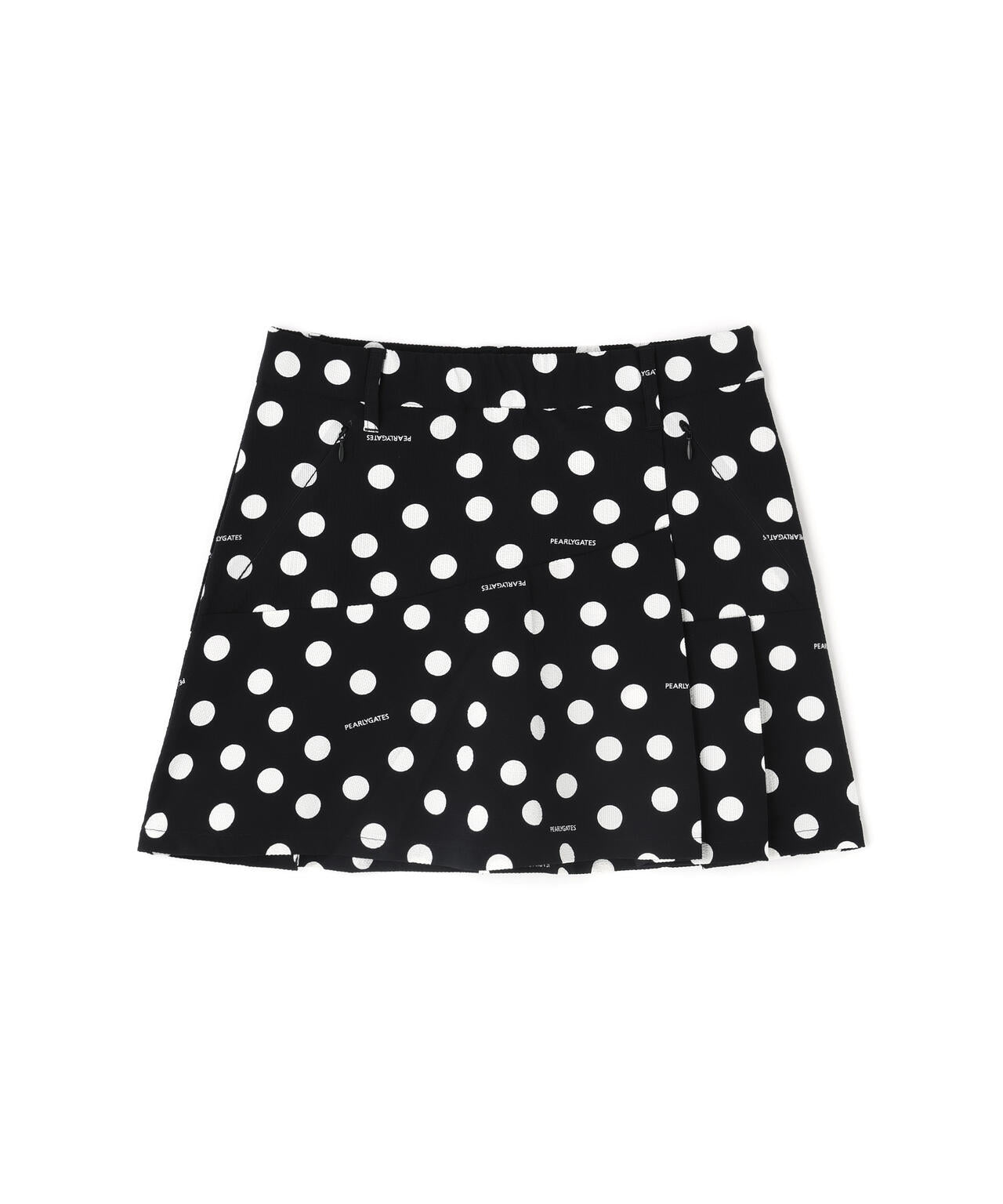 Peストレッチサッカースカート ＜ランダムドット柄＞ | PEARLY GATES