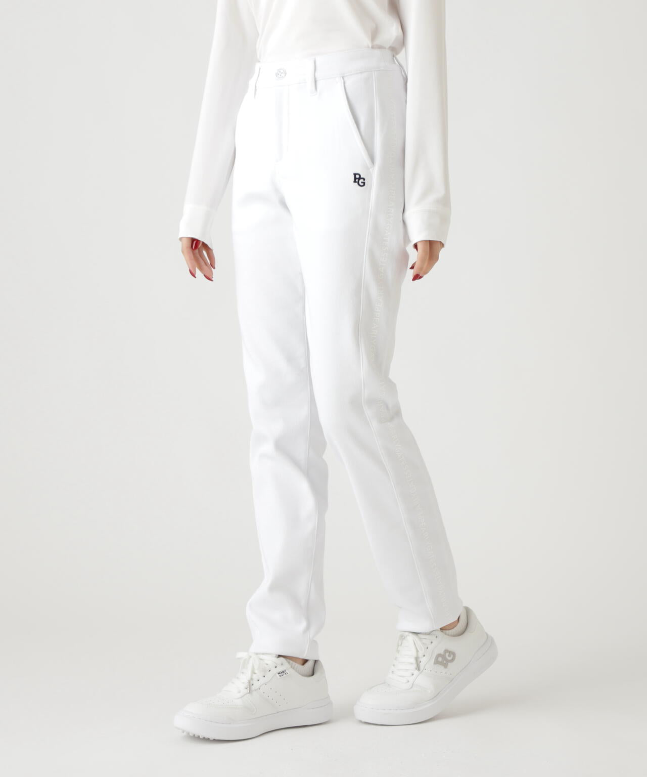 C/Peストレッチカルゼ裏地付きパンツ | PEARLY GATES（パーリーゲイツ