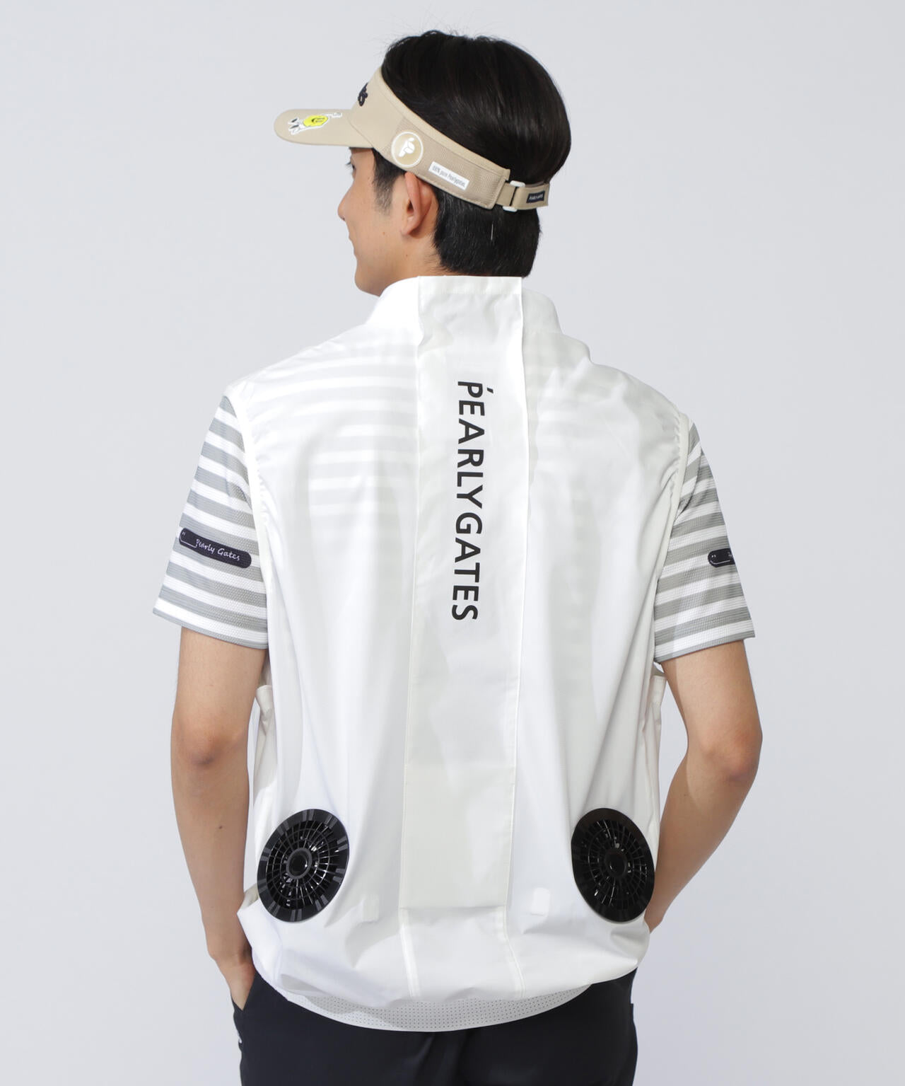 カチオンマルチストレッチニットファンベスト | PEARLY GATES