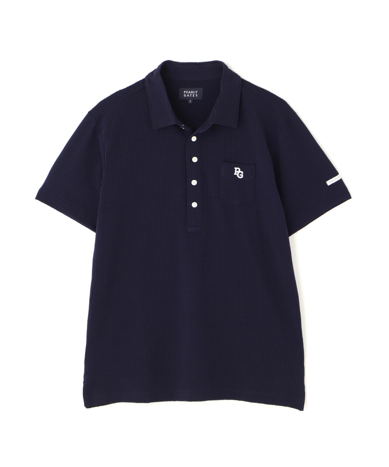 パーリーゲイツ ポロシャツ 切替 ネイビー パーリーゲイツ ポロシャツ