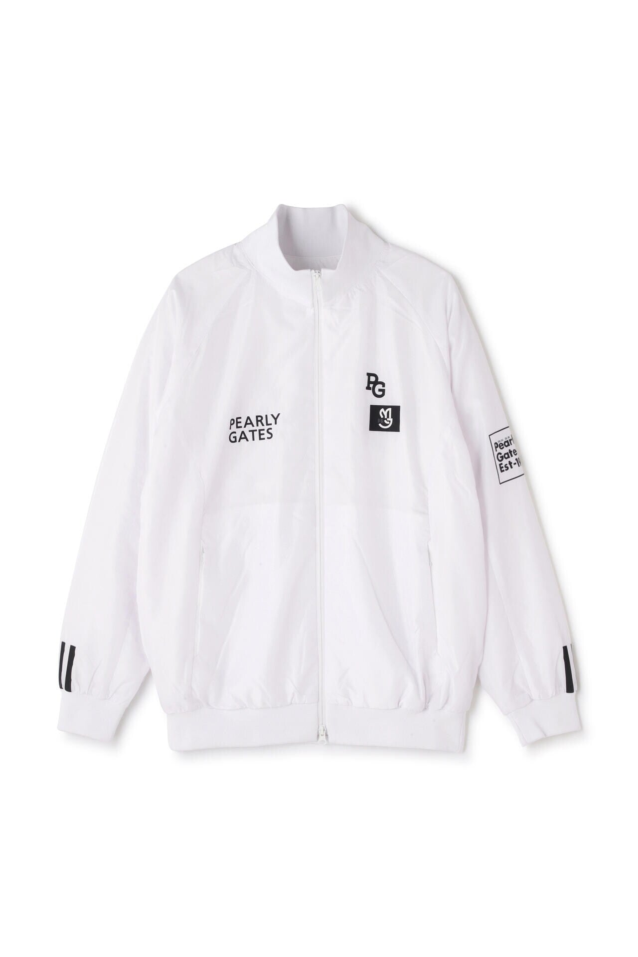 パーリーゲイツ ジップアップ ナイロン 中綿 バックロゴ ジップ