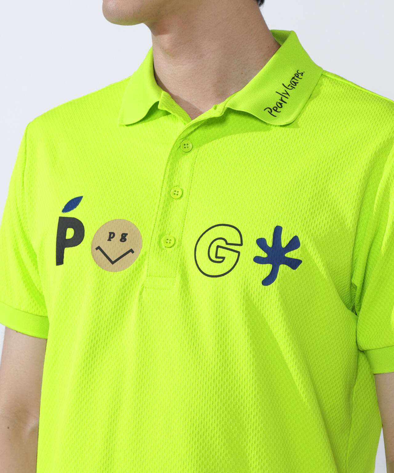 サッカーチェック半袖ポロシャツ | PEARLY GATES（パーリーゲイツ