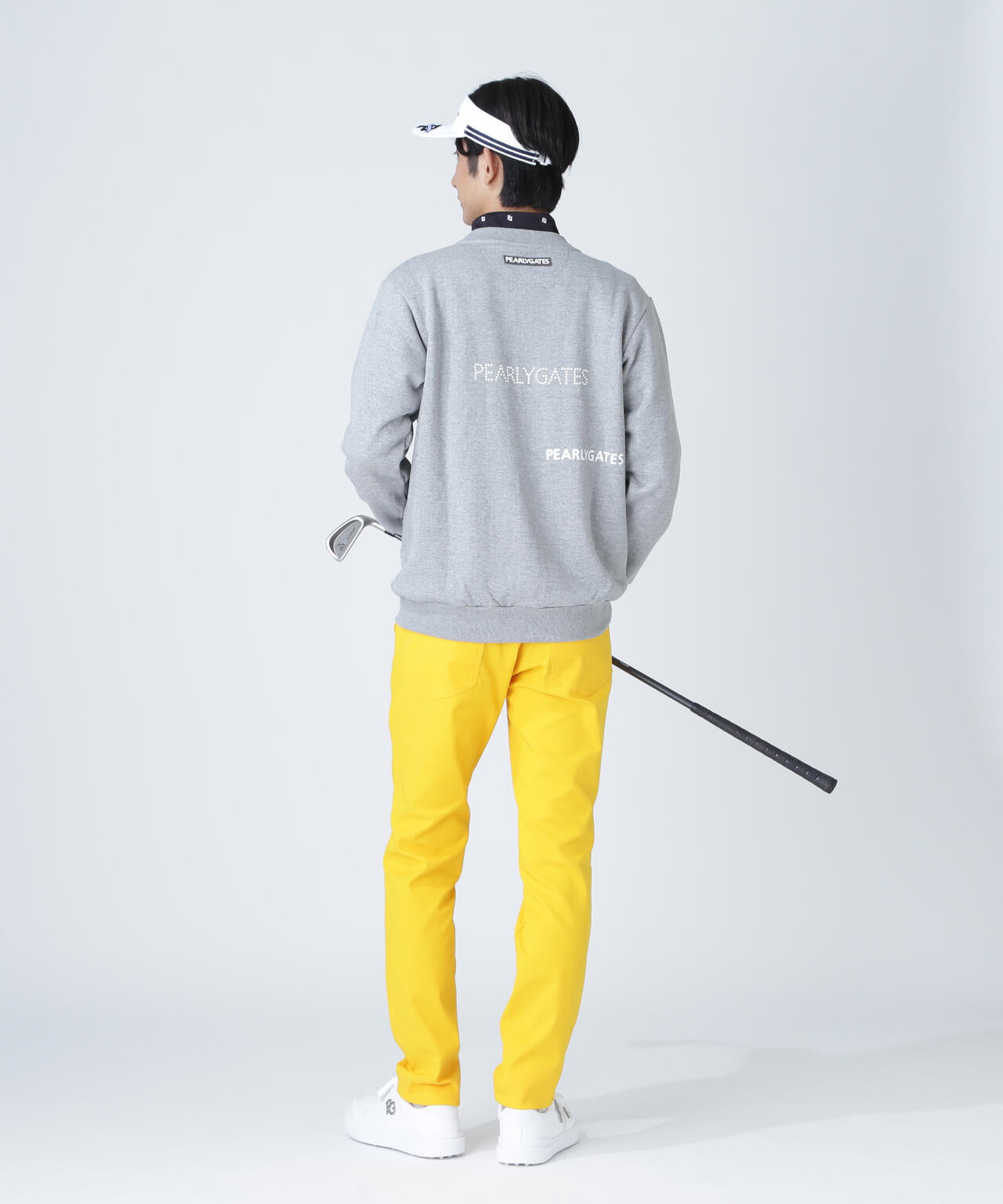 ジグザグ裏毛ジャガードクルーネックスウェットプルオーバー | PEARLY