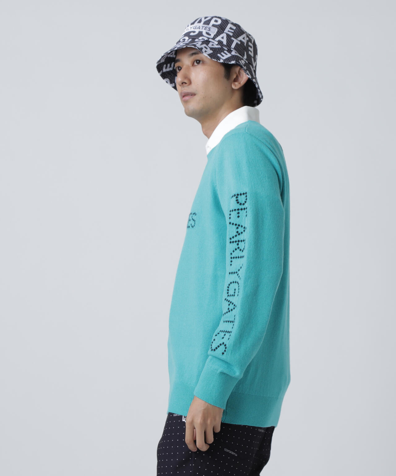 レア品 プロ着用品 パーリーゲイツ カシミヤ100% サイズ4 レア品 プロ