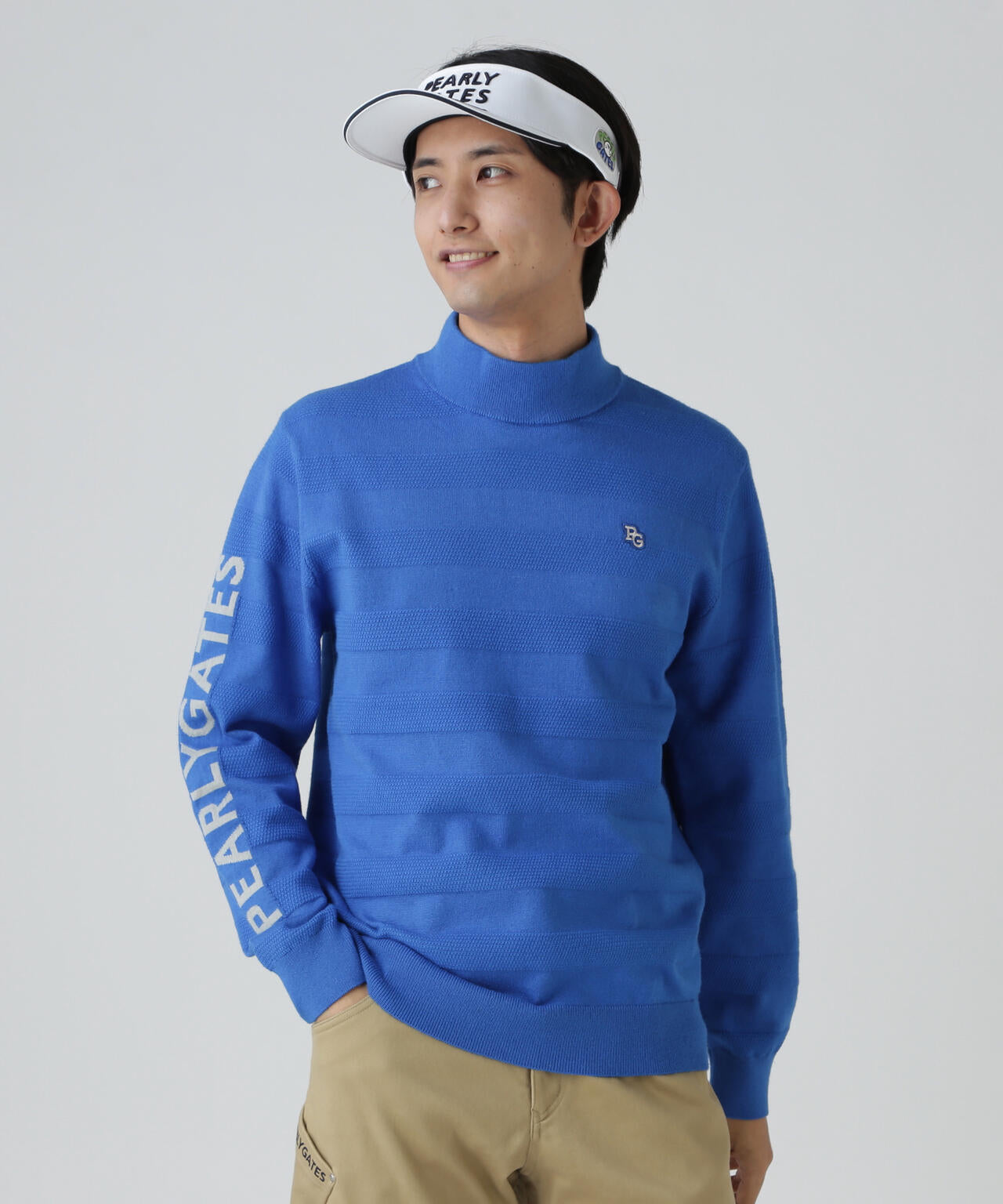 天竺×ストレッチ裏地＆地柄 ツインニット | PEARLY GATES（パーリー