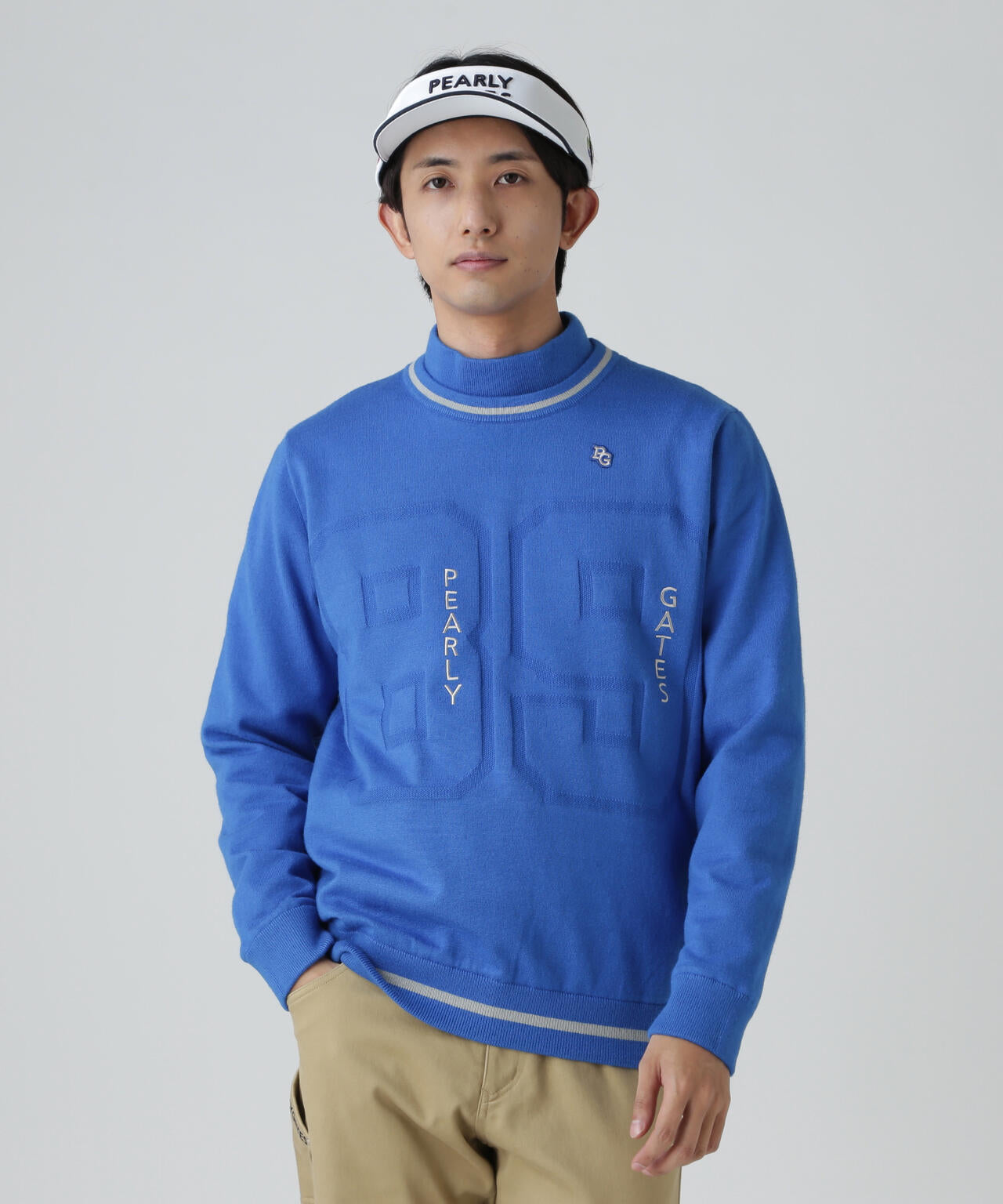 天竺×ストレッチ裏地＆地柄 ツインニット | PEARLY GATES（パーリー