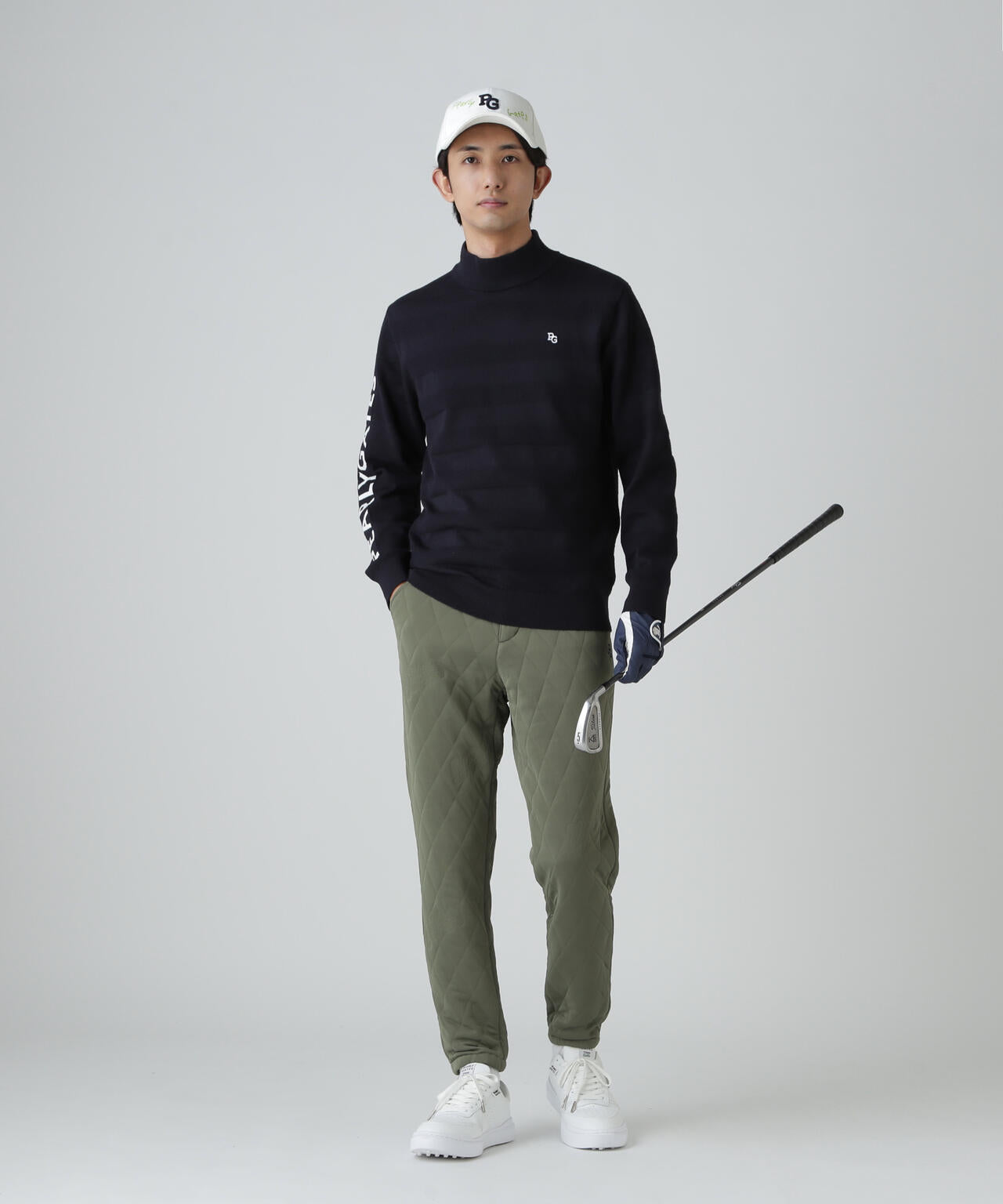 天竺×ストレッチ裏地＆地柄 ツインニット | PEARLY GATES（パーリー