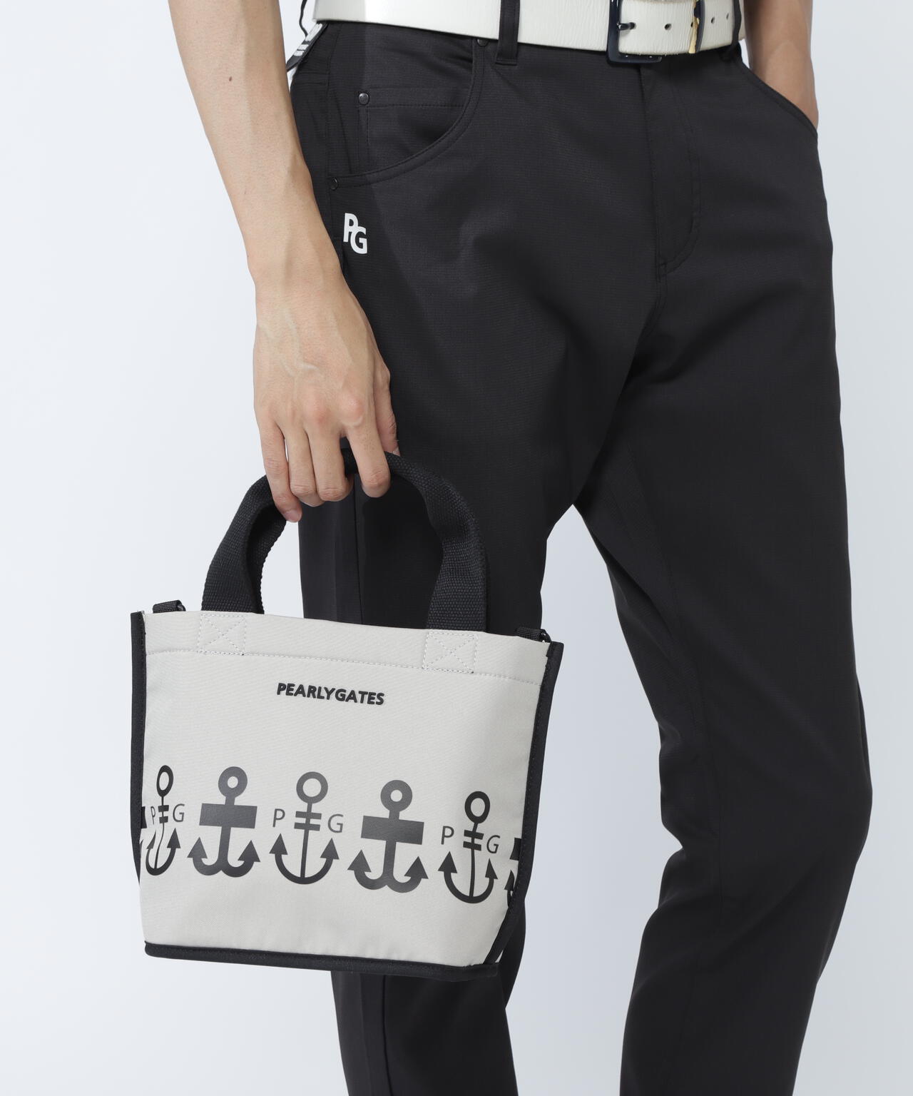 ロゴアンカー柄カートバッグ (UNISEX) | PEARLY GATES（パーリーゲイツ
