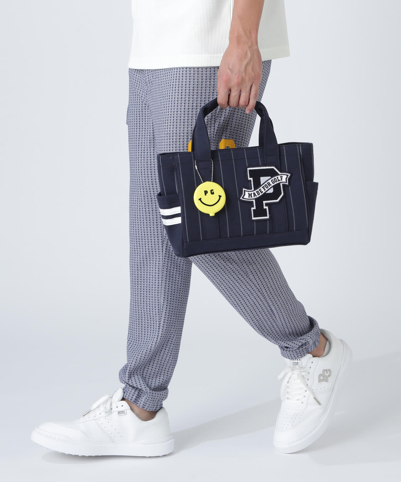 パーリーゲイツ PEARLY GATES ストライプ カートバッグ ピンストライプ