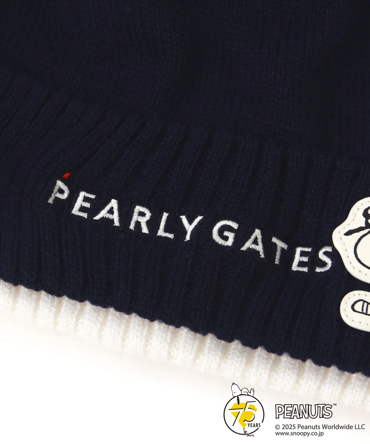 SNOOPY】ニットビーニー (UNISEX) | PEARLY GATES（パーリーゲイツ