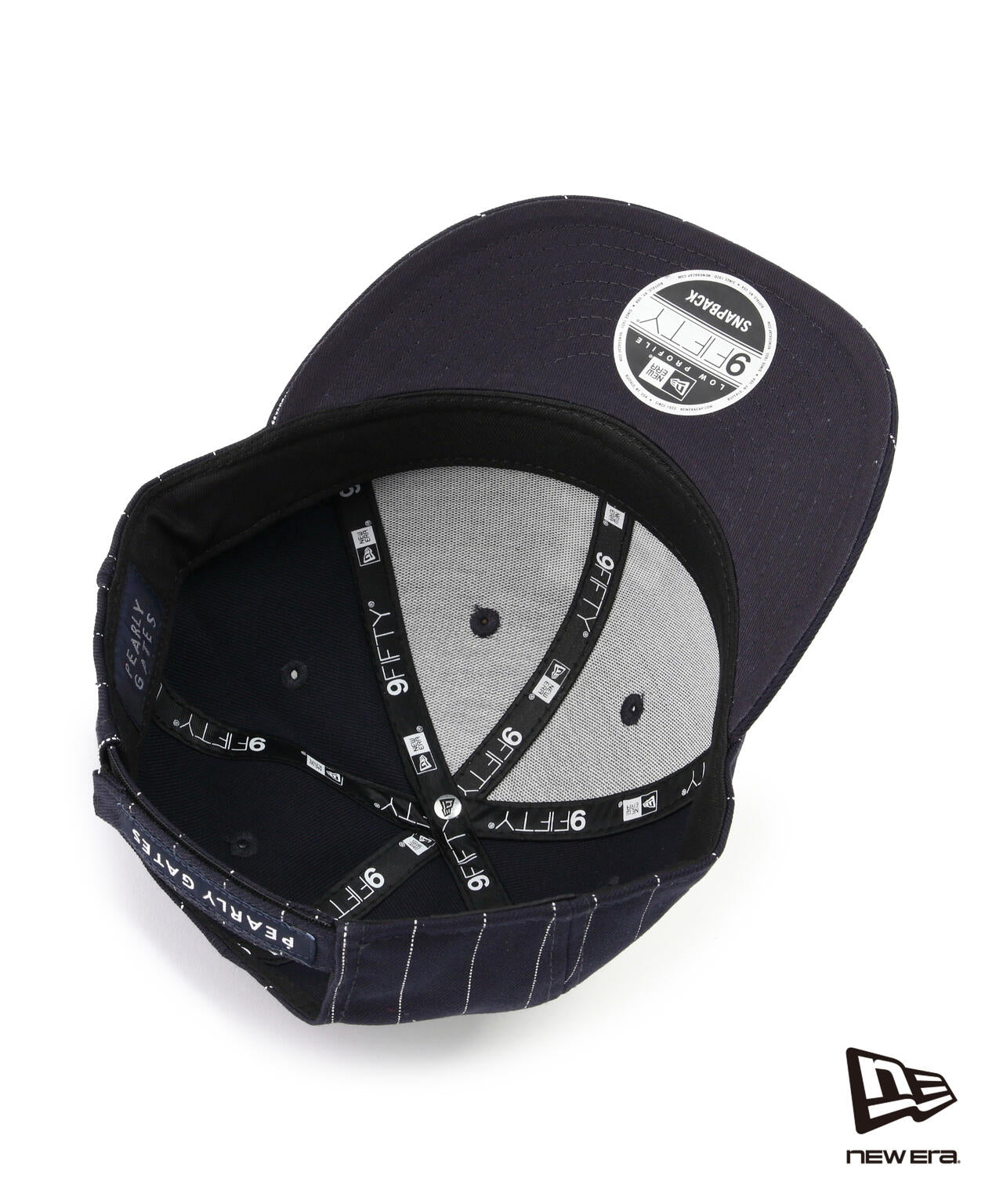 NEW ERA × PG】コラボ ピンストライプ柄キャップ (UNISEX) | PEARLY
