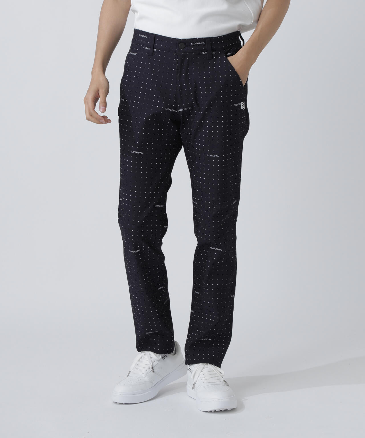 C/Peストレッチドビーツイルパンツ ＜ミニドット柄＞ | PEARLY GATES