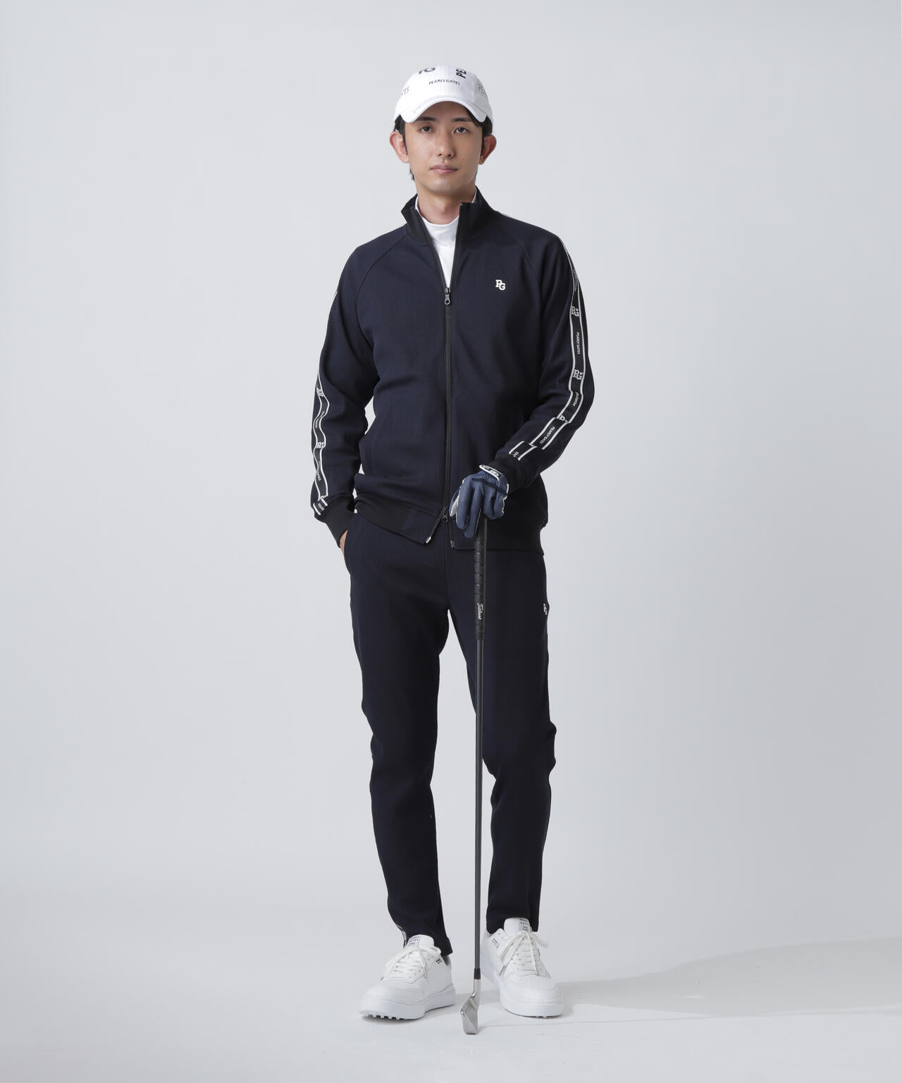 Peストレッチメッシュ トラックパンツ | PEARLY GATES（パーリーゲイツ