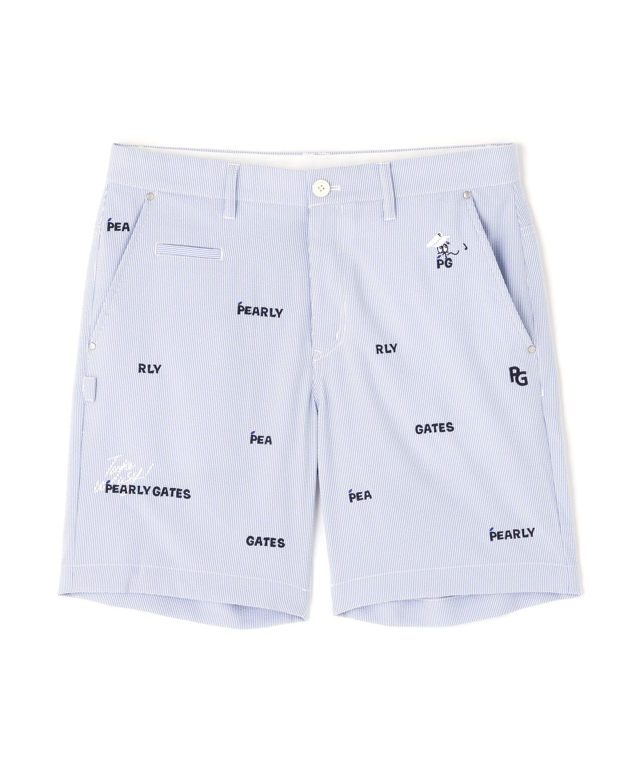Peサッカーストライプショートパンツ | PEARLY GATES（パーリーゲイツ