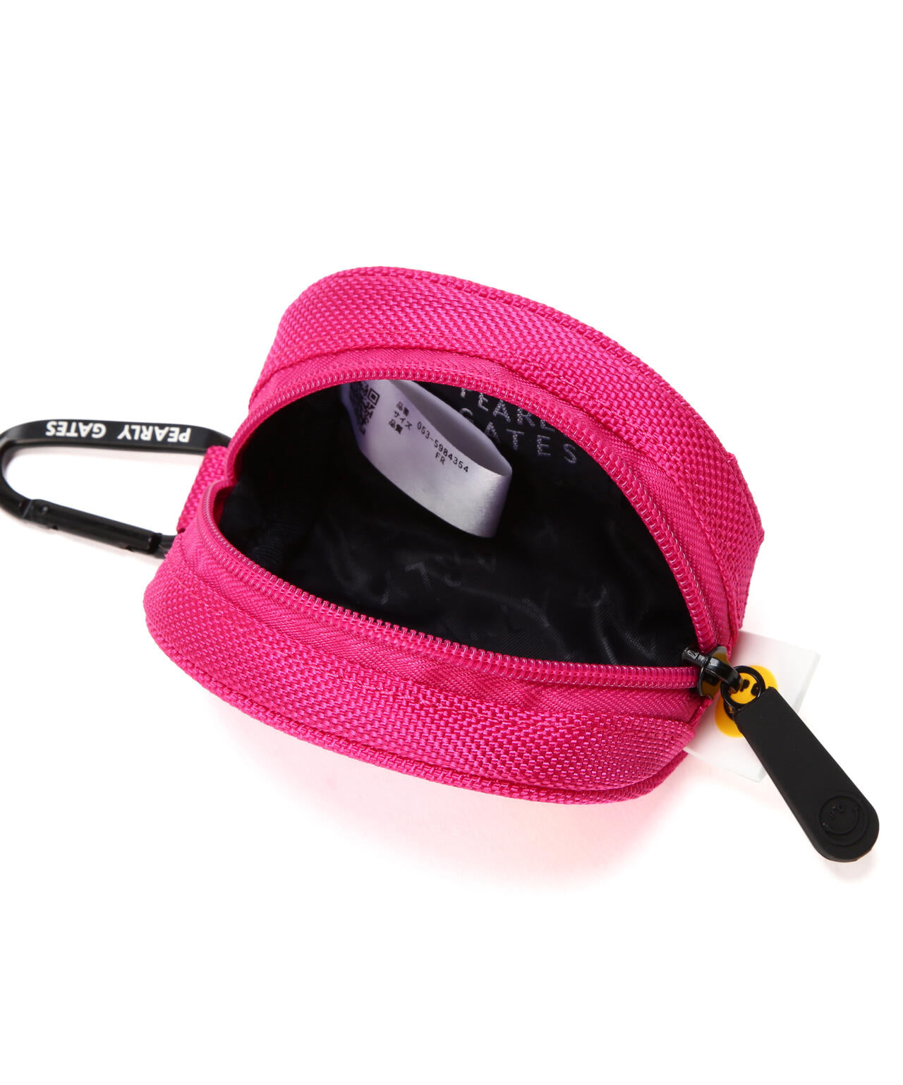 パーリーゲイツ ラウンドポーチ ボールポーチ スマイル ロゴ×PG SMILE