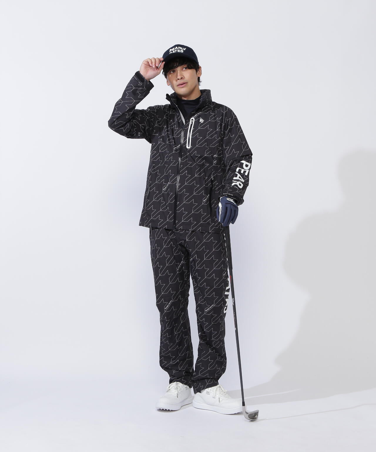 CRAFTEVOレインパンツ ＜ロゴ/千鳥柄＞ (MENS) | PEARLY GATES