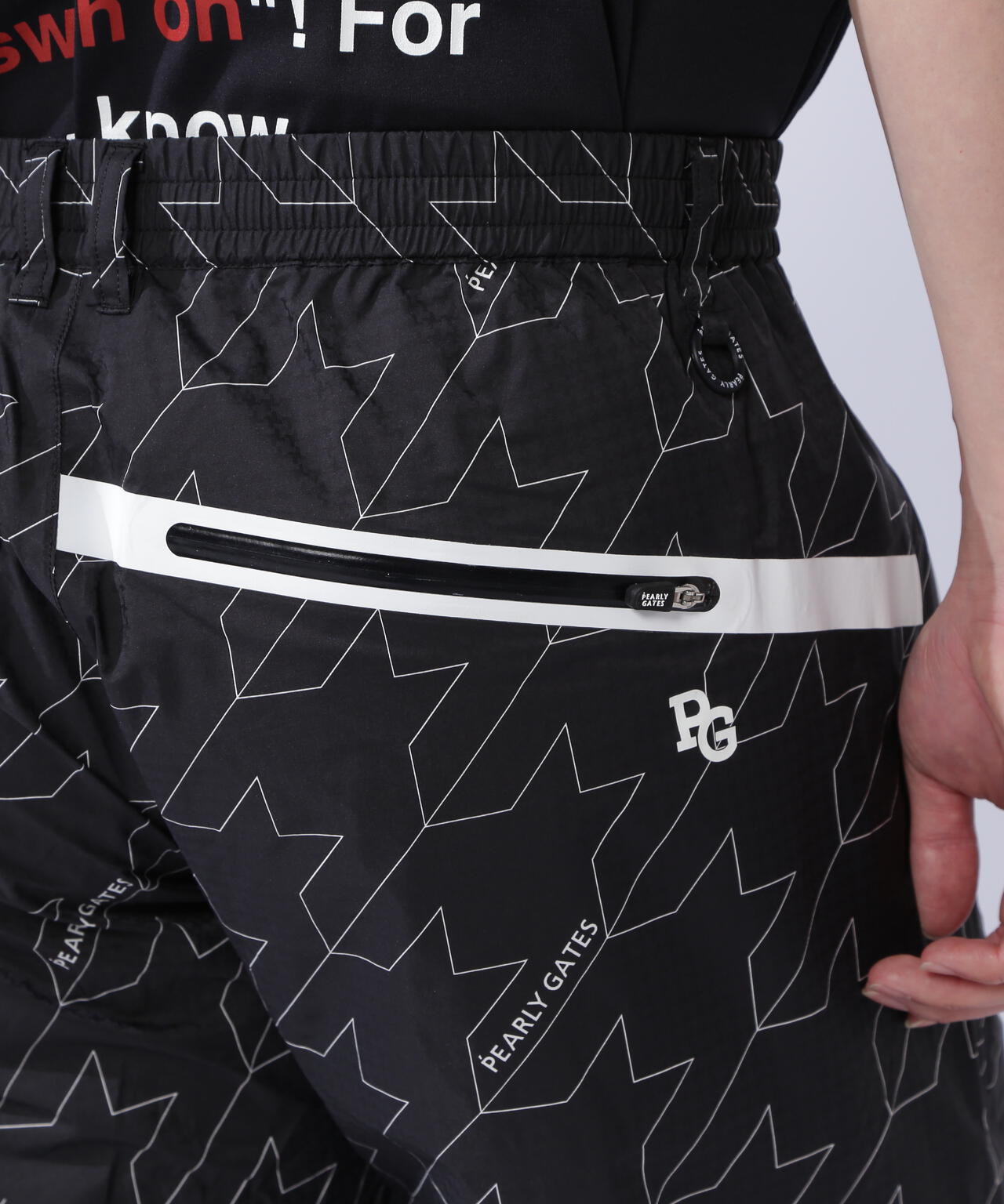 CRAFTEVOレインパンツ ＜ロゴ/千鳥柄＞ (MENS) | PEARLY GATES