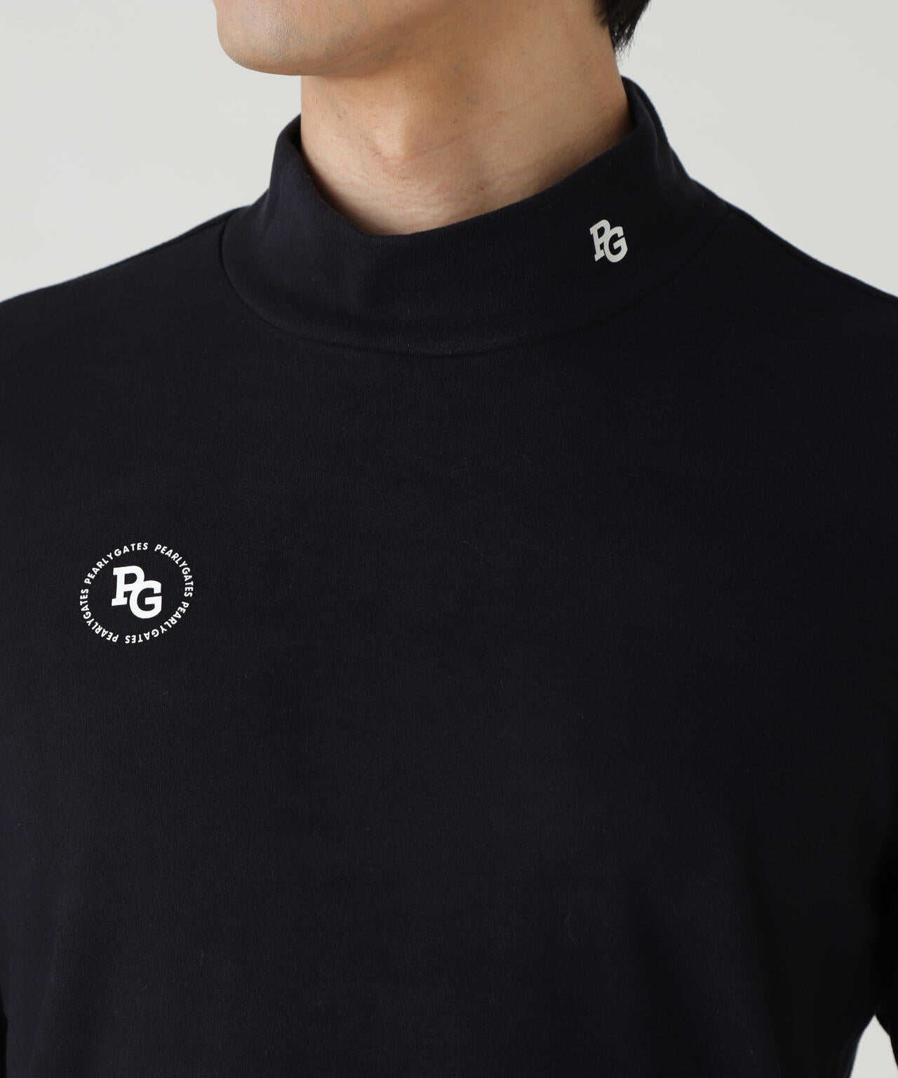 セルヒートスムース両面起毛長袖ハイネックカットソー | PEARLY GATES