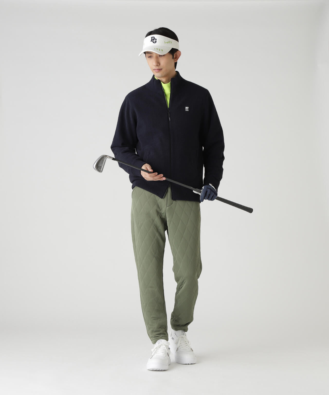 裏付きニットスタンドブルゾン | PEARLY GATES（パーリーゲイツ