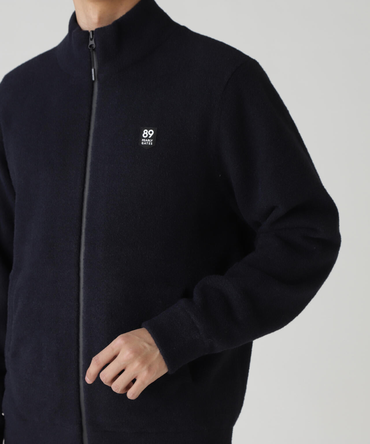 裏付きニットスタンドブルゾン | PEARLY GATES（パーリーゲイツ