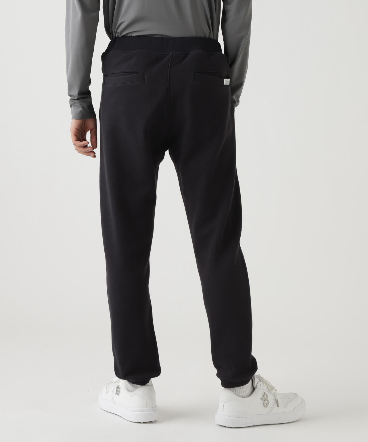 パーリーゲイツ ブラック スウェットパンツ サイズM ツイル裏毛