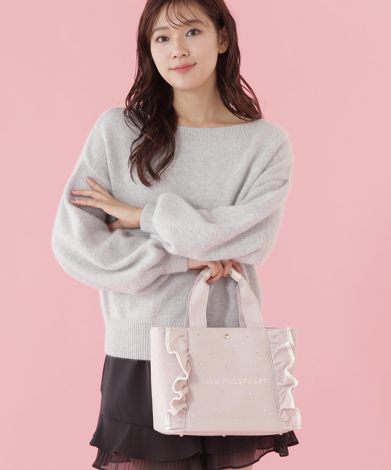 WEB限定：ビジューフリルトート | JILL by JILL STUART（ジル バイ