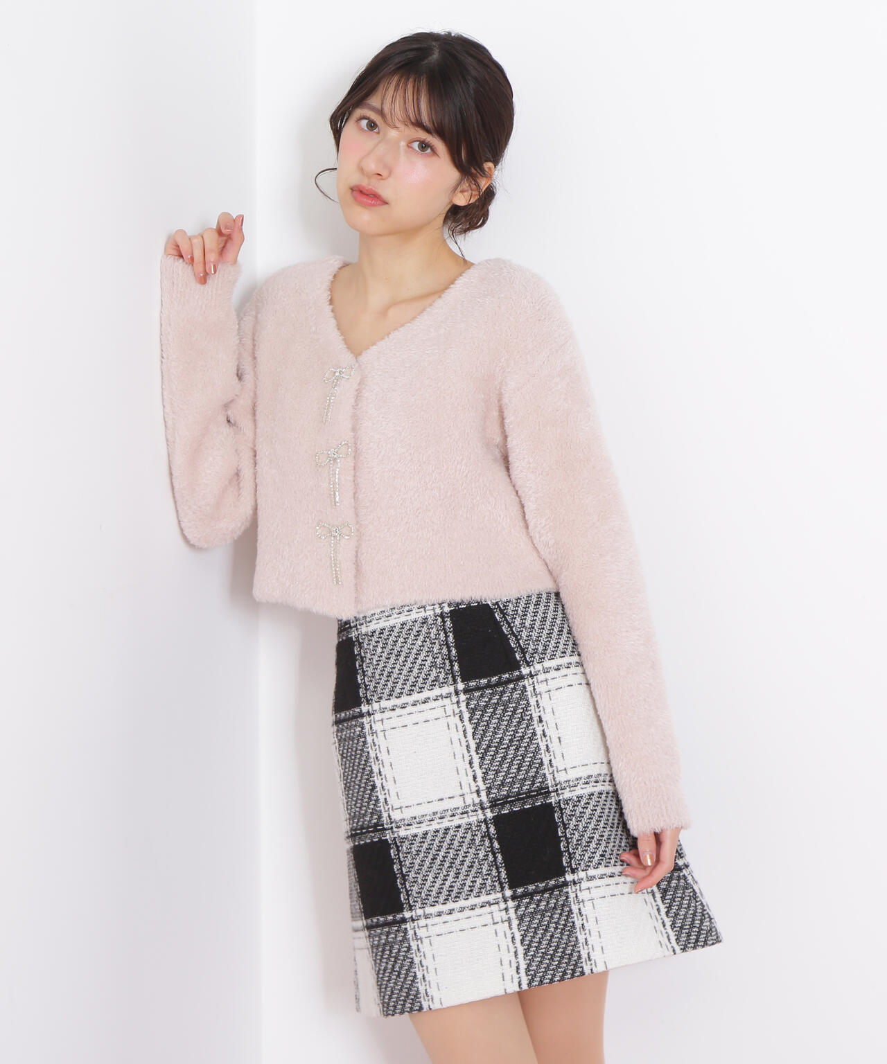 ロービングチェックミニスカート | JILL by JILL STUART（ジル バイ