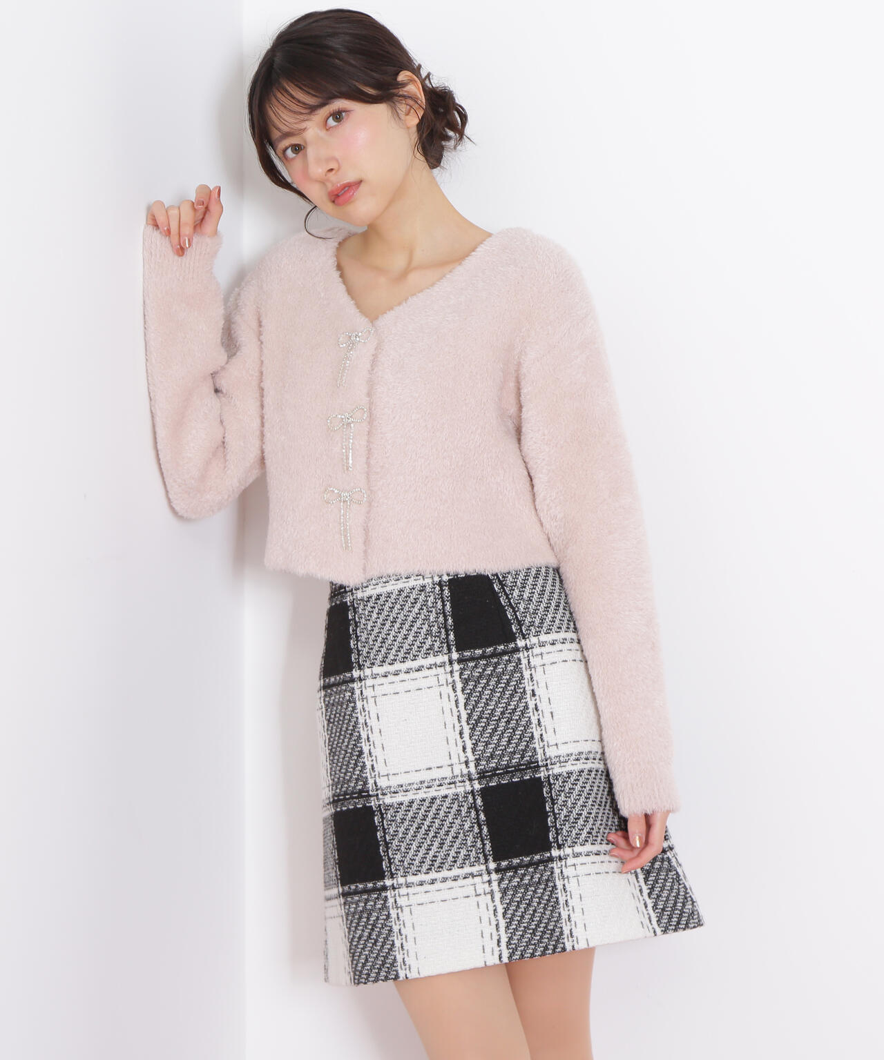 ロービングチェックミニスカート | JILL by JILL STUART（ジル バイ