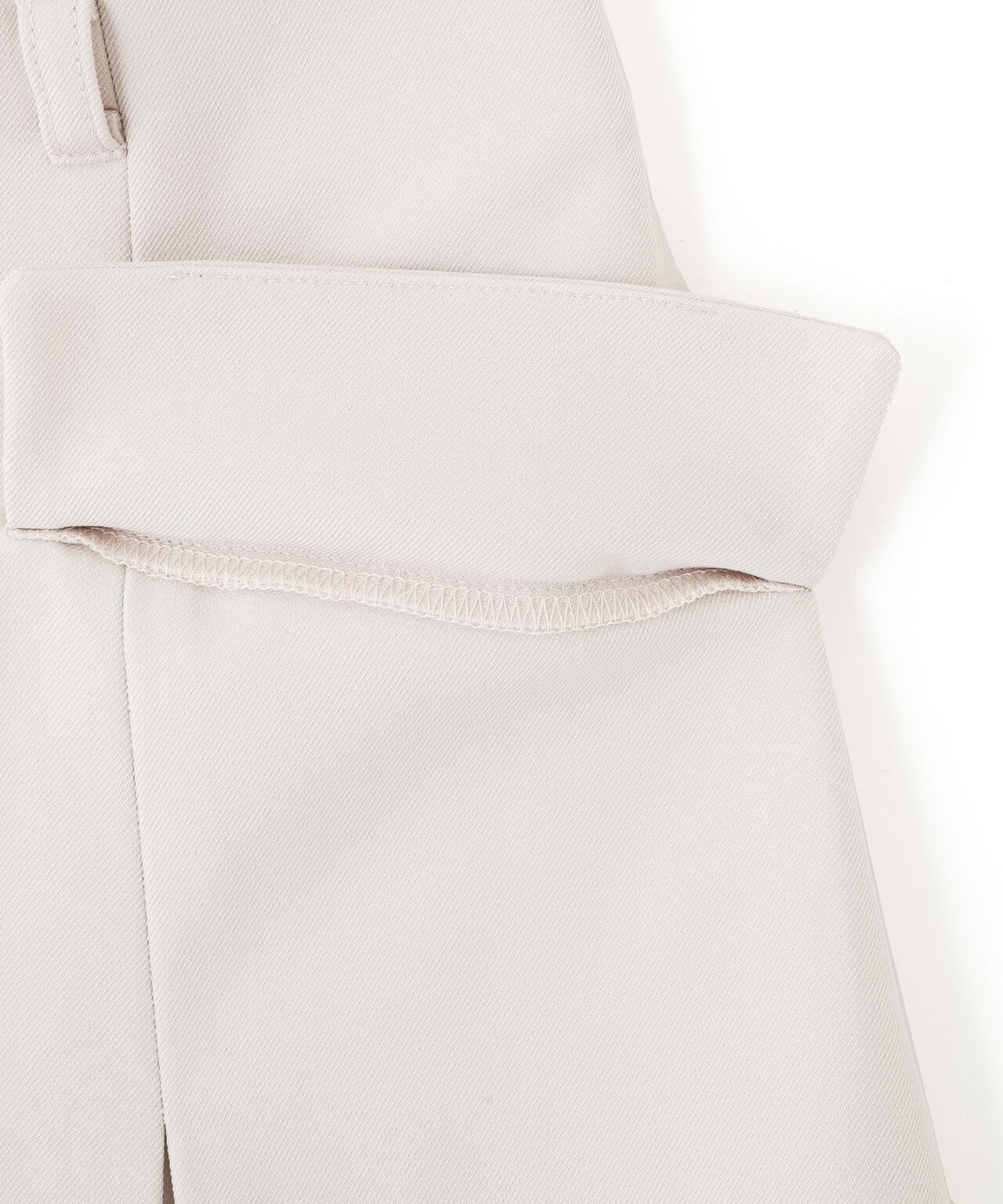 セットアップ対応＞ベルト付ベーシックツイルミニスカート | JILL by