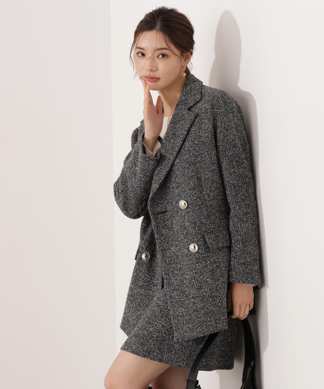青島心さん着用】ツイードジャケット | PROPORTION BODY DRESSING