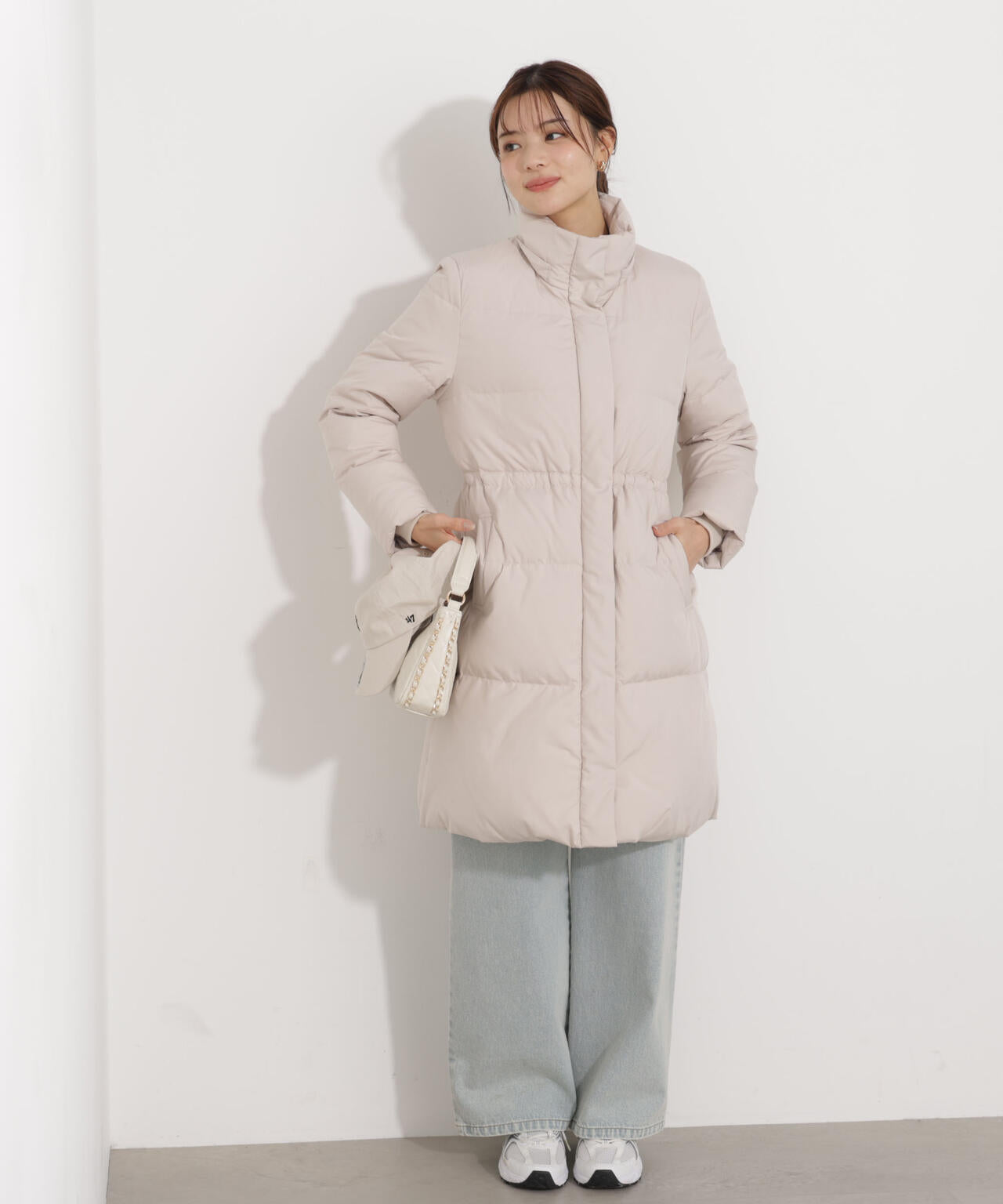 加藤栞さん着用】フード取り外しダウン | PROPORTION BODY DRESSING