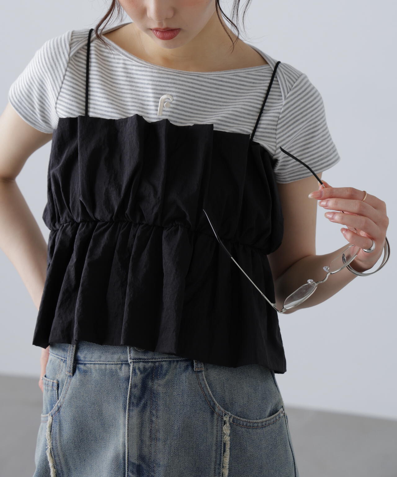 シャイニーキャミソールビスチェ | FREE'S MART（フリーズマート