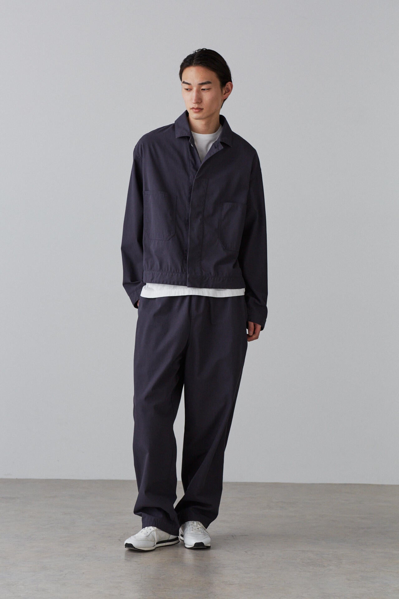 Y / ORGANIC COTTON / RECYCLE POLYESTER TWILL BZ | YLÈVE（イレーヴ