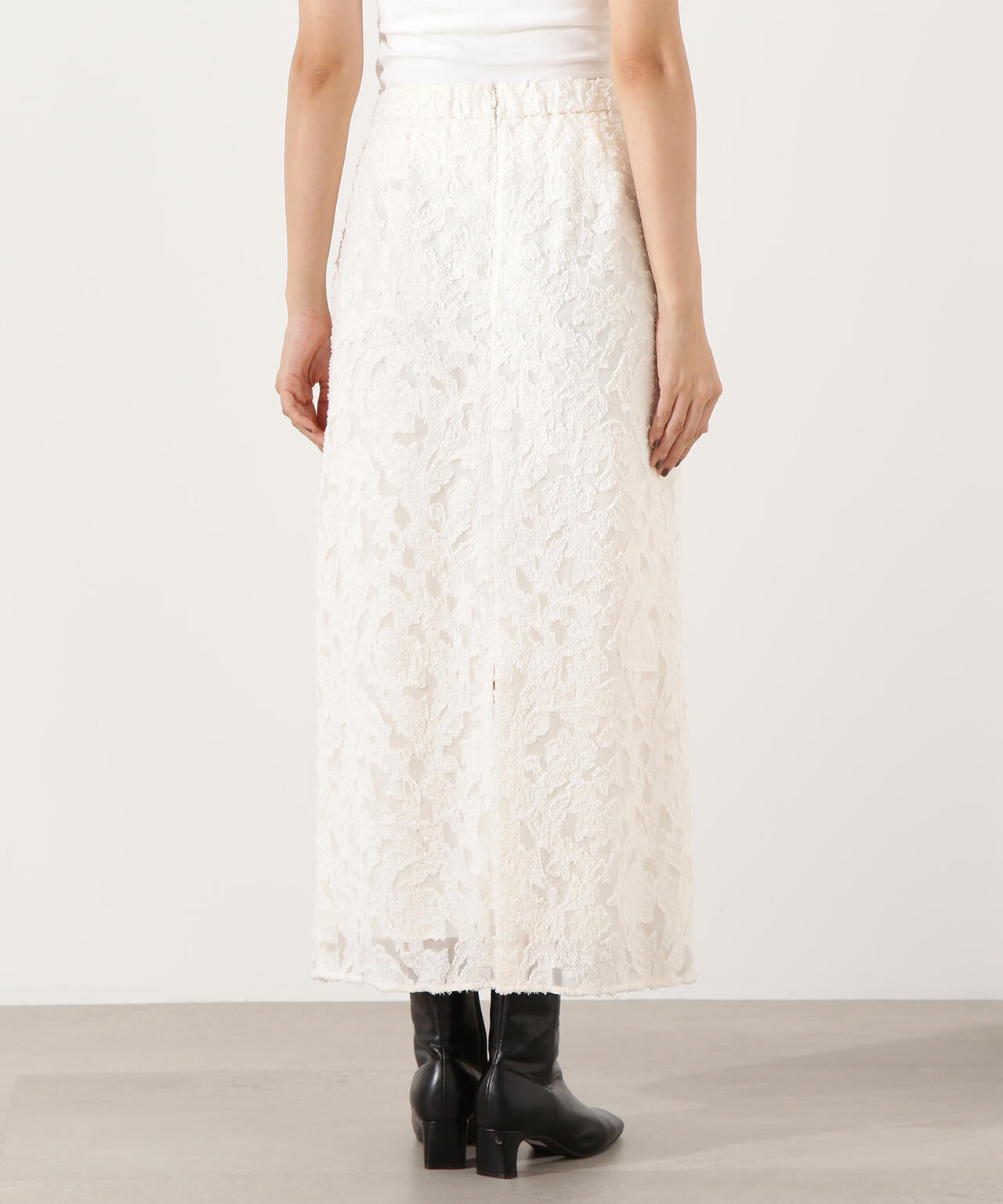 カットジャガードナロースカート | N. Natural Beauty Basic*（エヌ