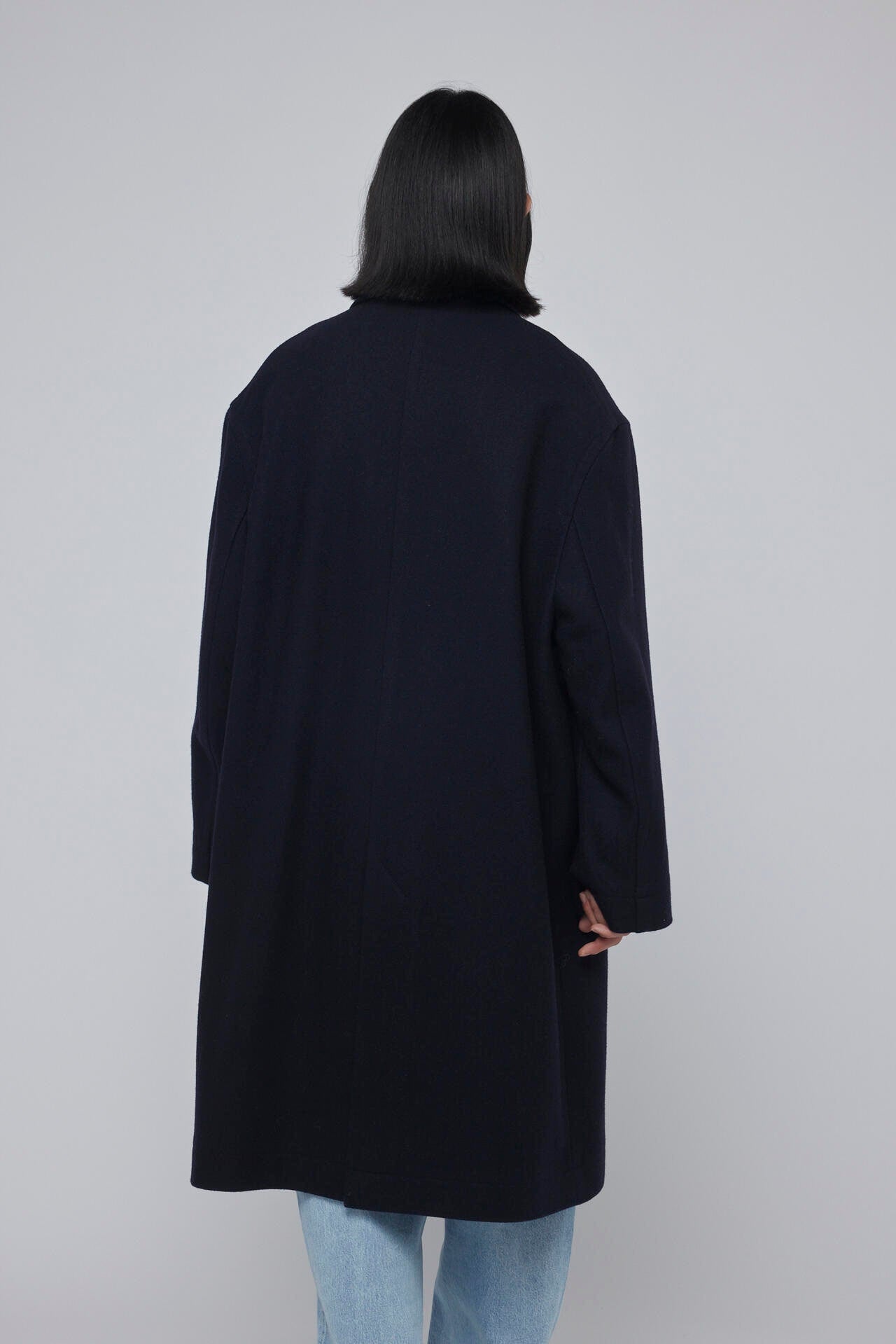 STUDIO NICHOLSON / MELTON WOOL OVERCOAT | THE LIBRARY（ザ ライブ