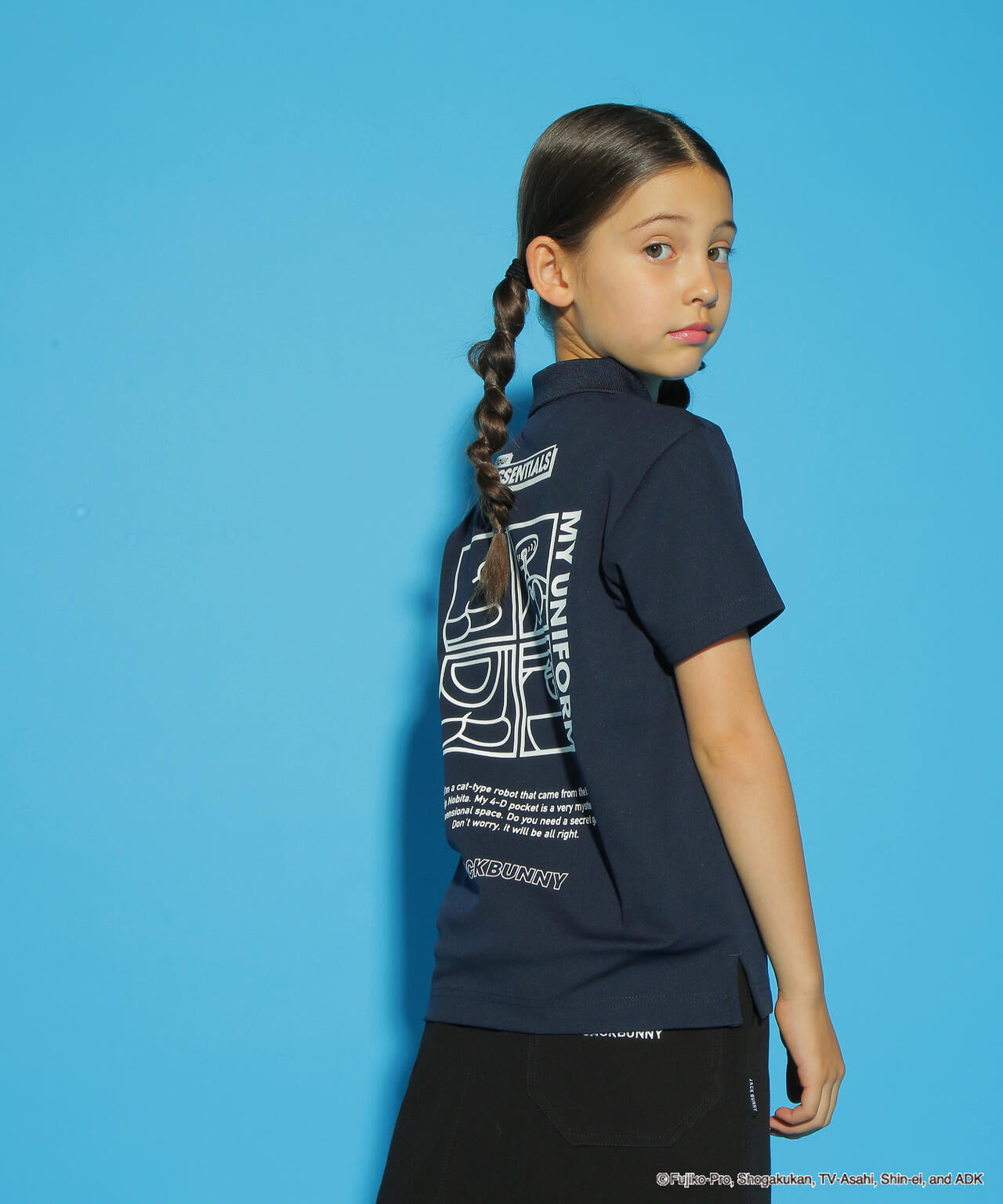 ドラえもん】PEカノコ半袖ポロシャツ (ジュニア) | Jack Bunny