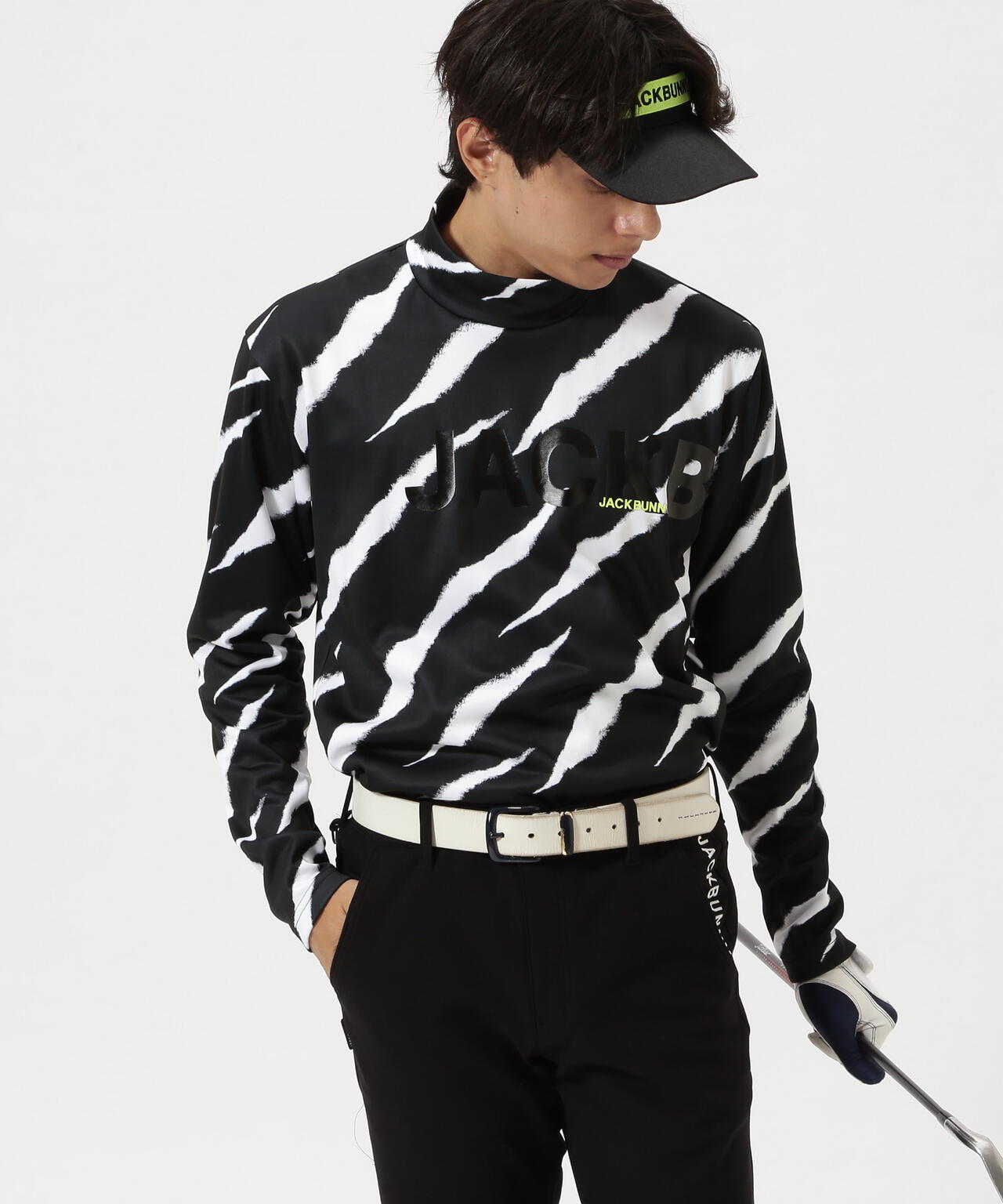 KARUISHI長袖モックネックカットソー | Jack Bunny!!（ジャックバニー