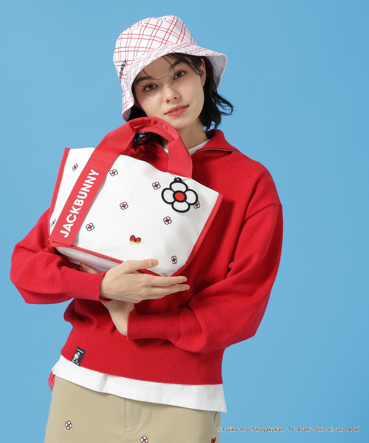 新品未使用Jack Bunny!! 星柄ドラえもん ブルゾン サイズ4 タグ付き